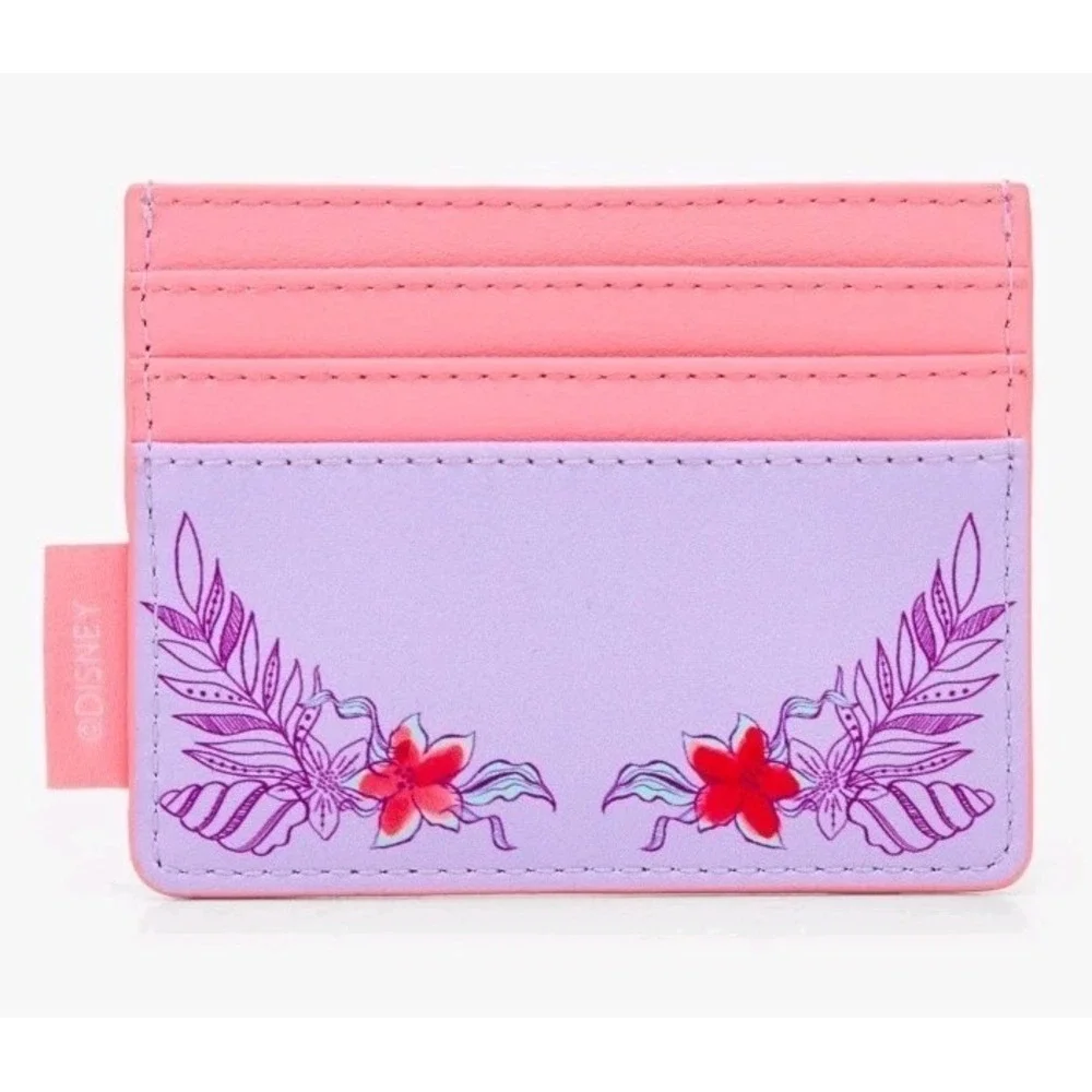 NEW‎ Loungefly Disney The Little Mermaid Floral Dream Mini Backpack & Cardholder